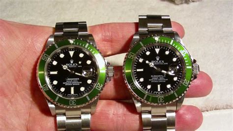 rolex submariner green real vs fake|rolex submariner copy price.